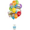 Helium Tank  'Happy Birthday' met Ballonnen en Lint