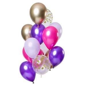 Ballonnen Purple Posh 30cm