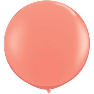 Coral Roze Ballonnen 90cm