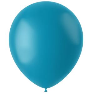 Ballonnen Calm Turquoise Mat 33cm 