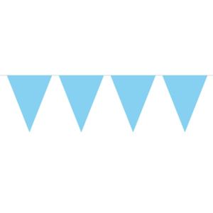  Mini Vlaggenlijn Baby Blauw | 3m