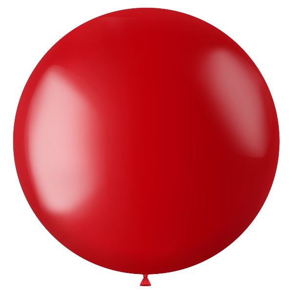 Ballon XL Radiant Fiery Red Metallic 78 cm