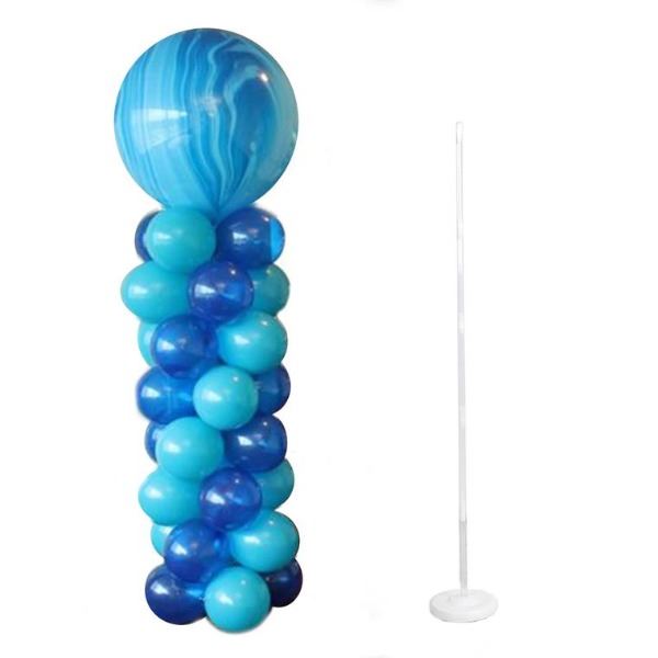 Ballonnen Pilaar met Topballon | 2 meter